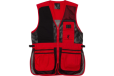 Browning Mesh Shooting Vest - R-hand Med Black-red Trim