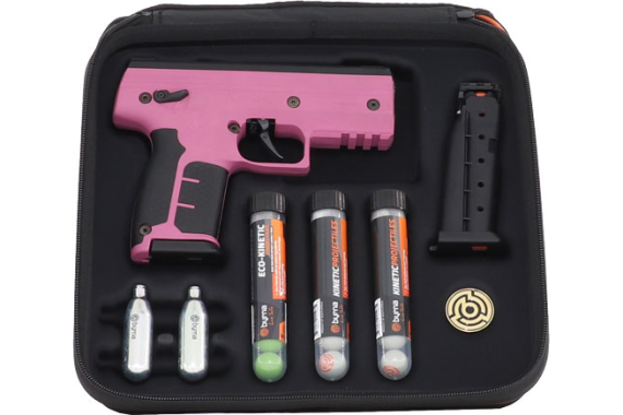 Byrna Sd Kinetic Kit Pink W- - 2 Mags & Projectiles