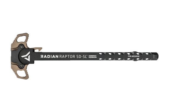 Radian Raptor-sd Sl Charging - Handle Radian Brown For Ar15