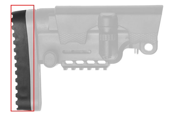 Ab Arms Recoil Pad For Urban - Sniper Stock