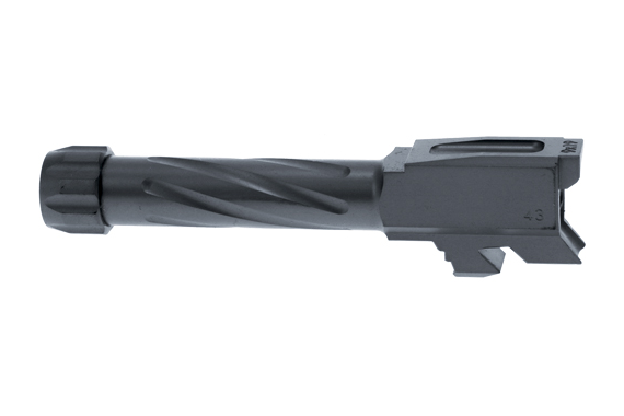 Rival Arms Barrel For Glock 43 - Gen 1 Threaded Stainless Steel