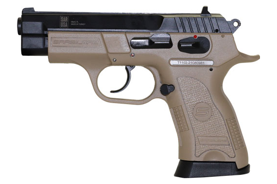 Sar Usa B6c Compact Pistol 9mm - 3.8