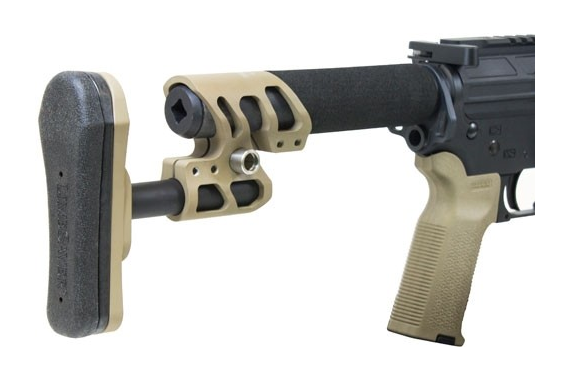 Odin Stock Zulu 2.0 W-padded - Buffer Tube Fde For Ar-15