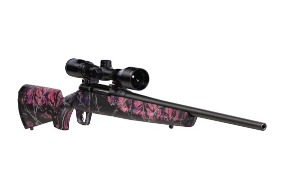 Savage Axis Ii Youth Xp .243 - 3-9x40 Black-muddy Syn Ergo St