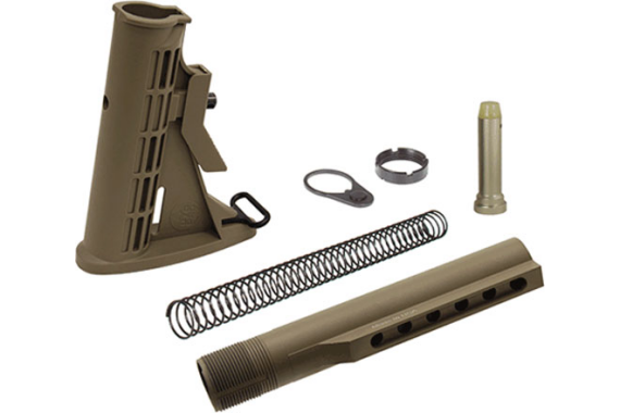 Utg Stock Assembly Ar-15 Fde - 6 Position Mil-spec