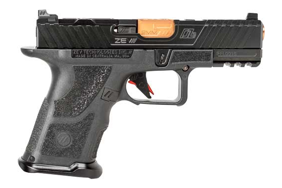 Zev Oz9c Elite Hyper-comp 9mm - Pistol Black-bronze 10rd Mag