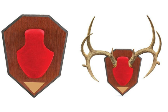 Allen Antler Mounting Kit - Red Skull