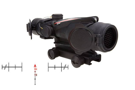 Trijicon Acog 4x32 M150 Army Rco Ch Red