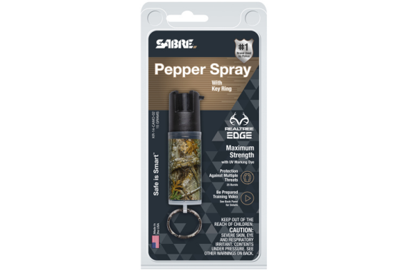 Sabre 3-n-1 Spray Key Ring - Camo 15gr